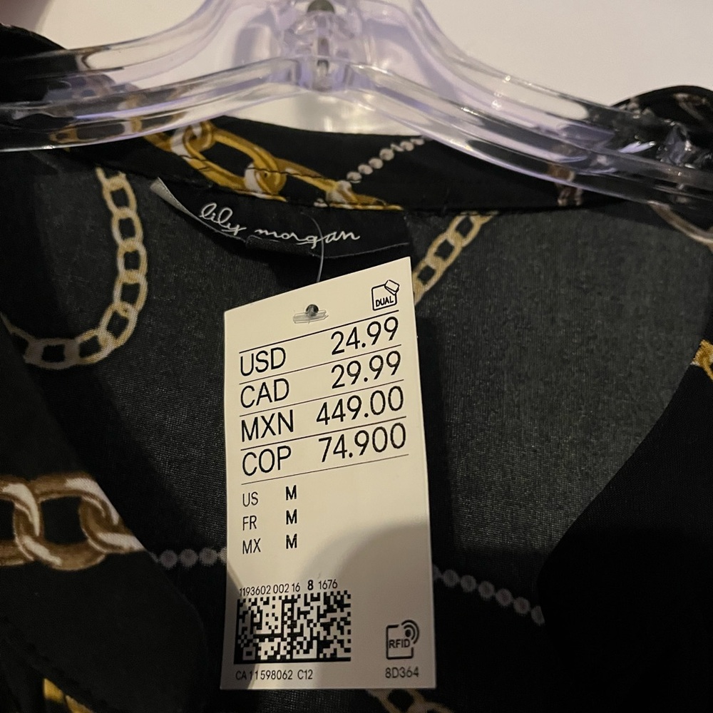 Chain patterned blouse - Picture 2 of 3